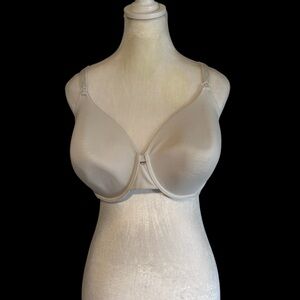 Simply Perfect by Warner's White  Women's Underarm‎ Smoothing Underwire Bra 38DD